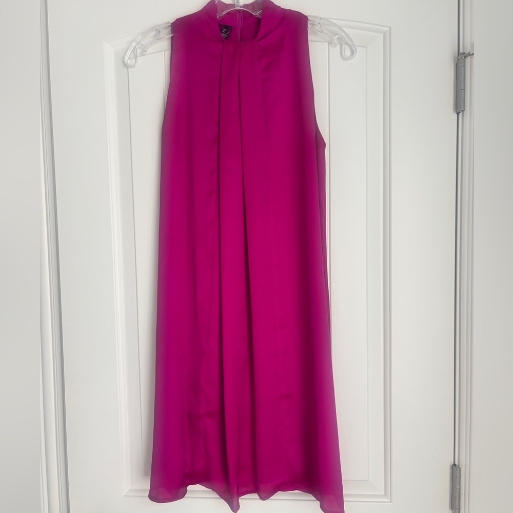 Mango Fuchsia Sleeveless size 4 Dress